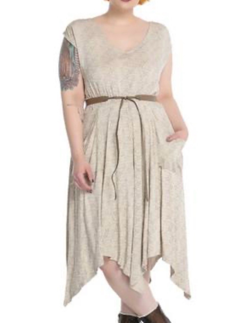 Her Universe Disney Star Wars Rey Dress Plus 0 Cardigan 2X Force Awakens Set